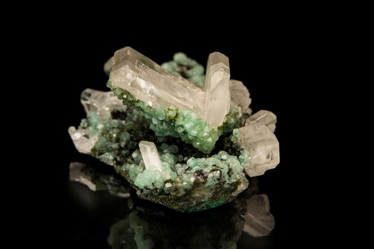 CERUSSITE with SMITHSONITE